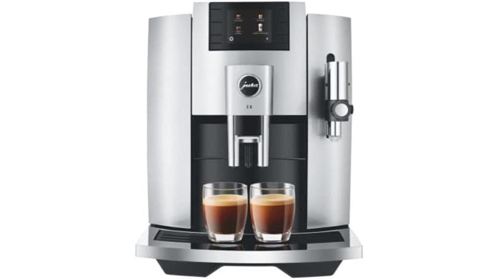 Jura E8 Review Moonlight Silver Espresso Machine Reviewschrijver.nl